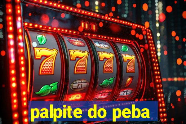 palpite do peba